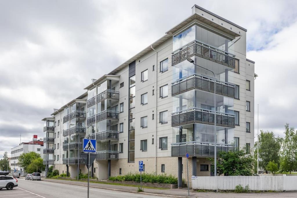 Saunallinen Yksioe Keskustasta Rovaniemi Buitenkant foto