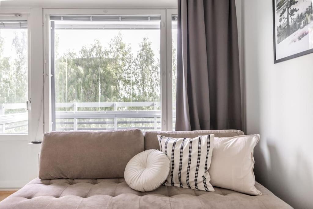 Saunallinen Yksioe Keskustasta Rovaniemi Buitenkant foto